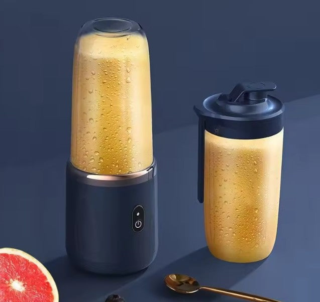 Mélangeurs de jus de fruits portables, Mini bouteille électrique personnelle d'été, USB, 6 lames, presse-agrumes, Machine pour la cuisine