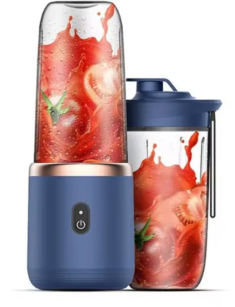 Mélangeurs de jus de fruits portables, Mini bouteille électrique personnelle d'été, USB, 6 lames, presse-agrumes, Machine pour la cuisine