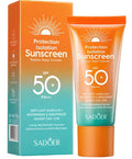 Crème Solaire Visage SPF 50+ PA+++ – Haute Protection UV, Hydratante et Résistante à l'Eau