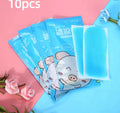 Patch de Gel Rafraîchissant 10H – Autocollant Anti-Chaleur Jetable | Soulagement Corporel pour Camping, Randonnée et Été